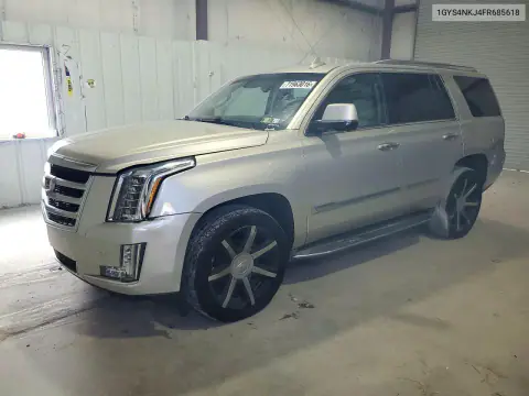 1GYS4NKJ4FR685618 — 2015 Cadillac Escalade, Мелкие вмятины и царапины, фото до ремонта