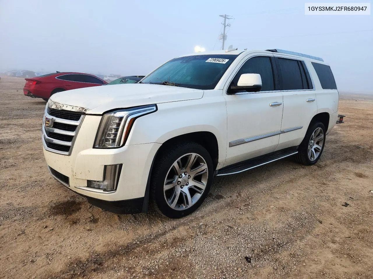 2015 Cadillac Escalade Luxury VIN 1GYS3MKJ2FR680947 фото 1