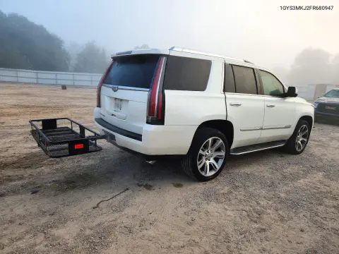 2015 Cadillac Escalade Luxury VIN 1GYS3MKJ2FR680947 фото 3