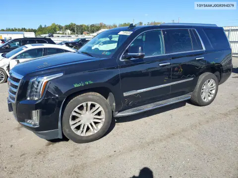 1GYS4AKJ0GR394379 — 2016 Cadillac Escalade, Сторона, фото до ремонта