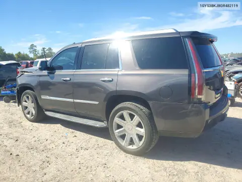 2016 Cadillac Escalade Luxury VIN 1GYS3BKJ8GR482119 фото 2