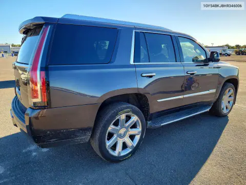 2017 Cadillac Escalade Luxury VIN 1GYS4BKJ8HR346006 фото 3