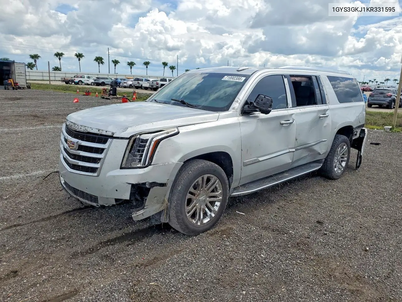 2019 Cadillac Escalade Esv VIN 1GYS3GKJ1KR331595 фото 1