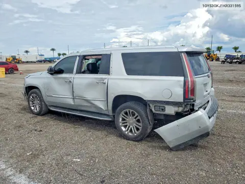 2019 Cadillac Escalade Esv VIN 1GYS3GKJ1KR331595 фото 2