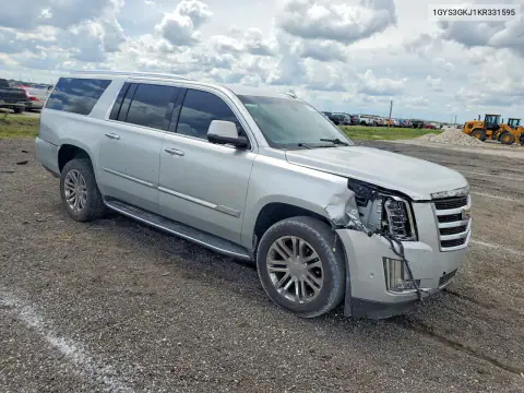 2019 Cadillac Escalade Esv VIN 1GYS3GKJ1KR331595 фото 4