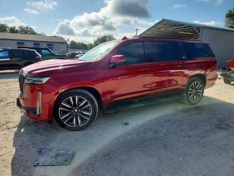 1GYS4RKL6MR490609 — 2021 Cadillac Escalade, Передняя часть (Front End), фото до ремонта
