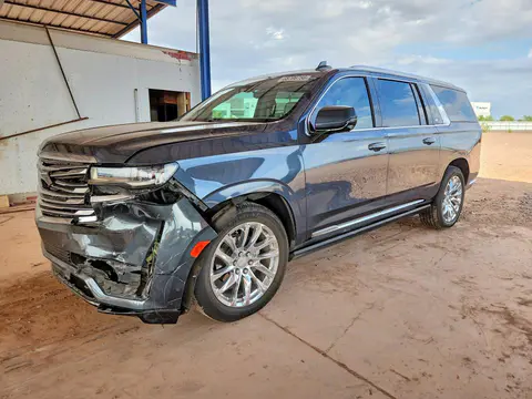 1GYS4MKL9MR170347 — 2021 Cadillac Escalade, Передняя часть (Front End), фото до ремонта