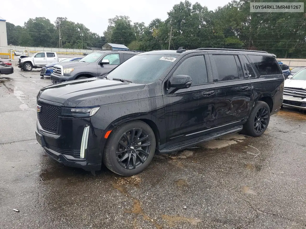2021 Cadillac Escalade Esv Sport Platinum VIN 1GYS4RKL3MR481267 фото 1