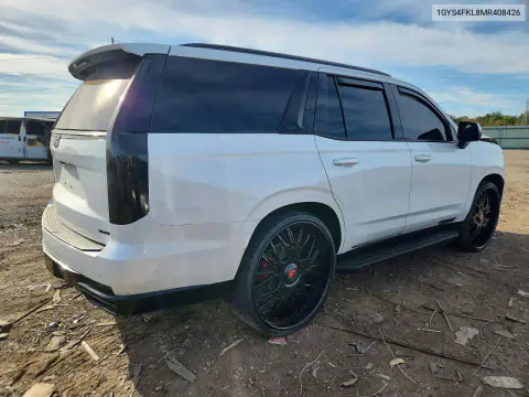 2021 Cadillac Escalade Sport VIN 1GYS4FKL8MR408426 фото 3