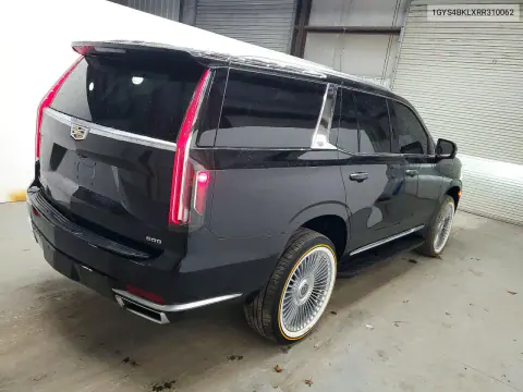 2024 Cadillac Escalade Premium Luxury VIN 1GYS4BKLXRR310062 фото 3