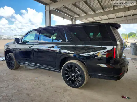 2025 Cadillac Escalade Esv Sport Platinum VIN 1GYS9RRL6SR122435 фото 2