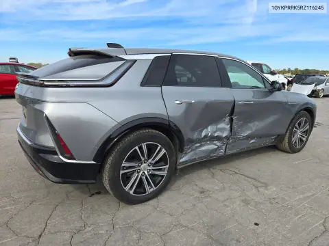2024 Cadillac Lyriq Luxury VIN 1GYKPRRK5RZ116245 фото 3