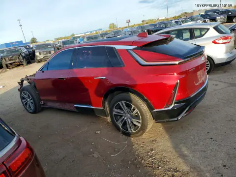 2024 Cadillac Lyriq Luxury VIN 1GYKPPRL8RZ110159 фото 2