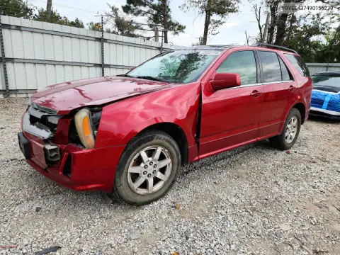 1GYEE437490156279 — 2009 Cadillac SRX, Передняя часть, фото до ремонта