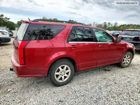2009 Cadillac Srx VIN 1GYEE437490156279 фото 3