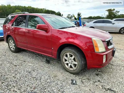 2009 Cadillac Srx VIN 1GYEE437490156279 фото 4
