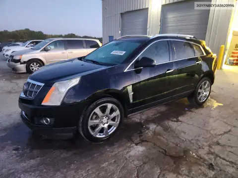 3GYFNBEY3AS620996 — 2010 Cadillac SRX, Подтопление, фото до ремонта