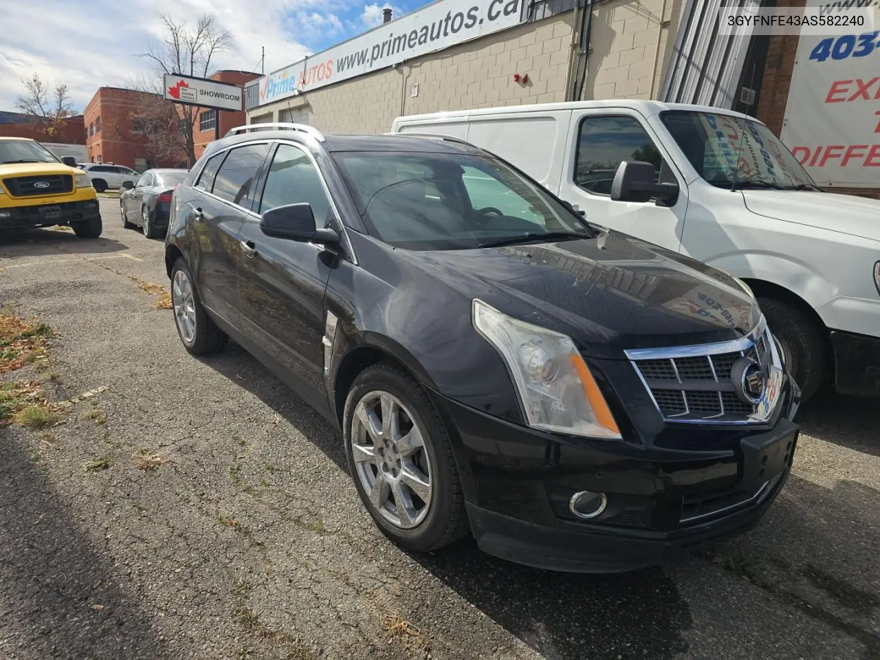 2010 Cadillac Srx Premium Collection VIN 3GYFNFE43AS582240 фото 1