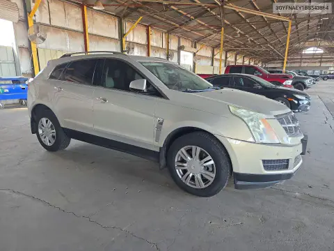 2011 Cadillac Srx Luxury Collection VIN 3GYFNAEY1BS543864 фото 4