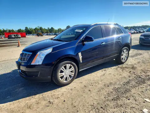 3GYFNAEY0BS542995 — 2011 Cadillac SRX, Мелкие вмятины и царапины, фото до ремонта