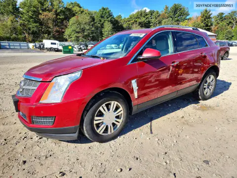 3GYFNDEY0BS553951 — 2011 Cadillac SRX, Подтопление, фото до ремонта