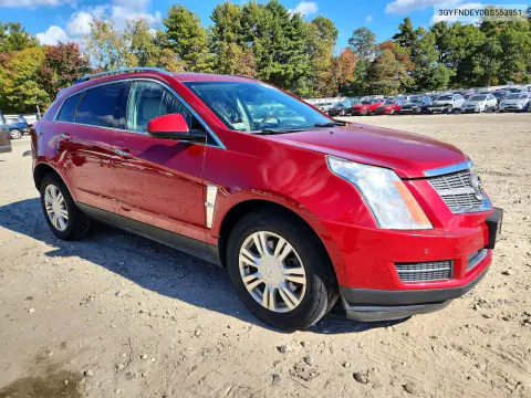2011 Cadillac Srx Luxury Collection VIN 3GYFNDEY0BS553951 фото 4