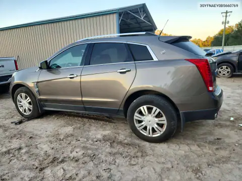 3GYFNAEY0BS660769 — 2011 Cadillac SRX, фото 2 с аукциона Copart, Мелкие вмятины и царапины