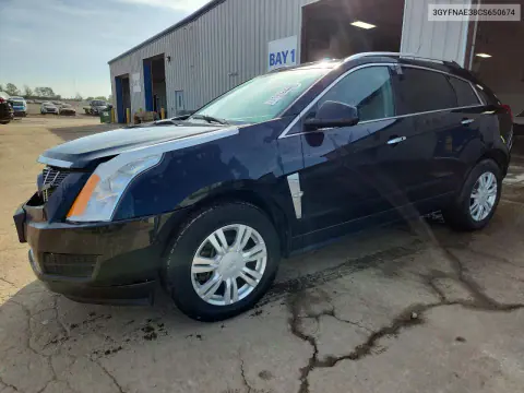 3GYFNAE38CS650674 — 2012 Cadillac SRX, Передняя часть, фото до ремонта