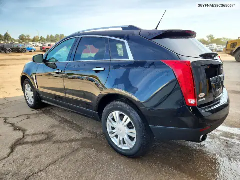 2012 Cadillac Srx Luxury Collection VIN 3GYFNAE38CS650674 фото 2
