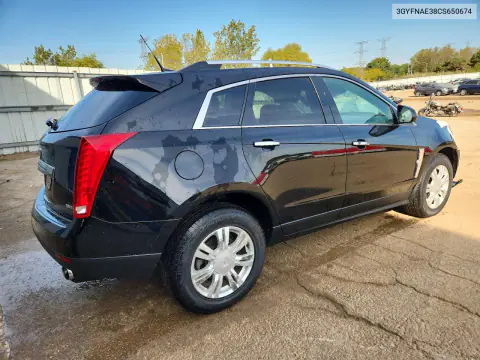 2012 Cadillac Srx Luxury Collection VIN 3GYFNAE38CS650674 фото 3
