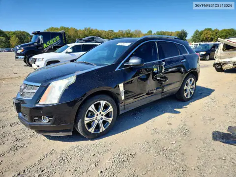 3GYFNFE31CS513024 — 2012 Cadillac SRX, Сторона, фото до ремонта