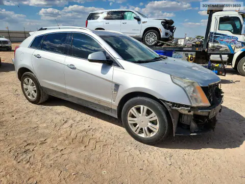 2012 Cadillac Srx Luxury Collection VIN 3GYFNAE38CS513833 фото 4