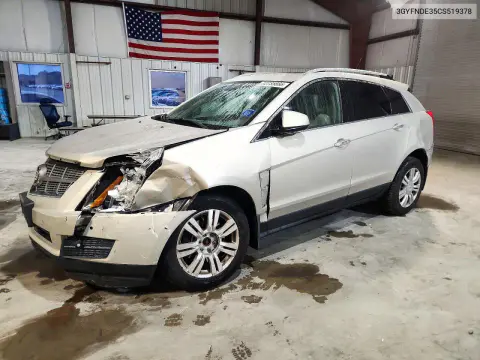 3GYFNDE35CS519378 — 2012 Cadillac SRX, Передняя часть, фото до ремонта
