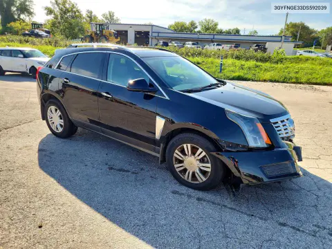 2013 Cadillac Srx Luxury Collection VIN 3GYFNGE33DS592039 фото 4