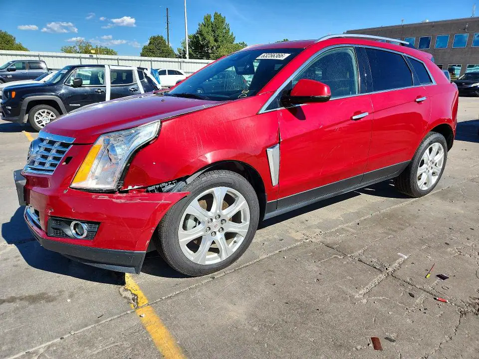 3GYFNFE34ES683445 Cadillac SRX 2014 — повреждение Передняя часть, фото до ремонта