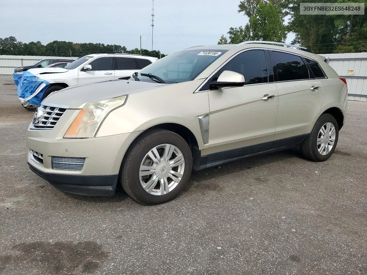 2014 Cadillac Srx Luxury Collection VIN 3GYFNBE32ES648248 фото 1