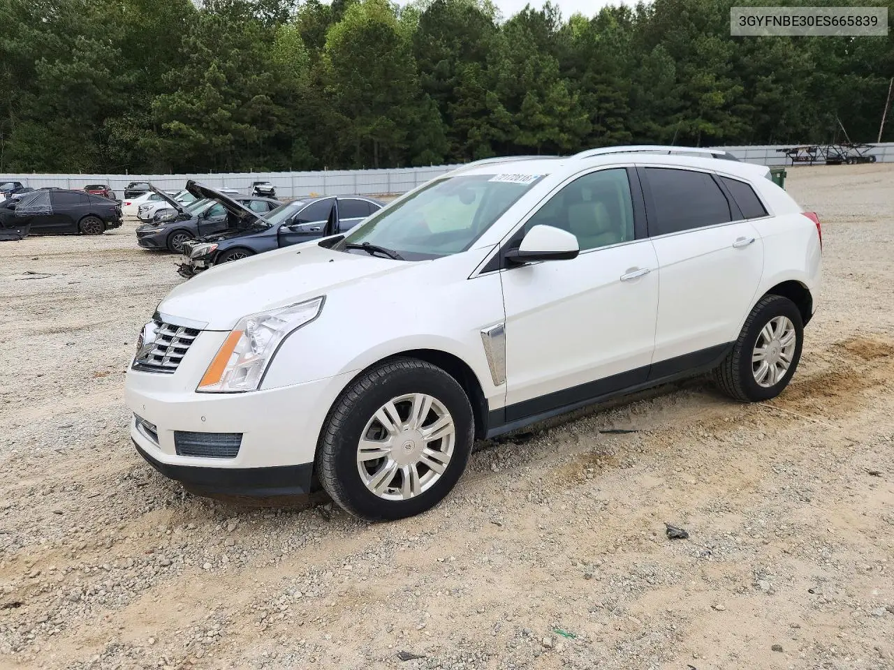 2014 Cadillac Srx Luxury Collection VIN 3GYFNBE30ES665839 фото 1