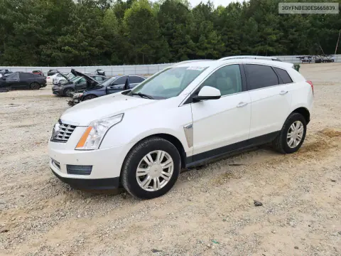 3GYFNBE30ES665839 — 2014 Cadillac SRX, Верхняя часть / Крыша, фото до ремонта