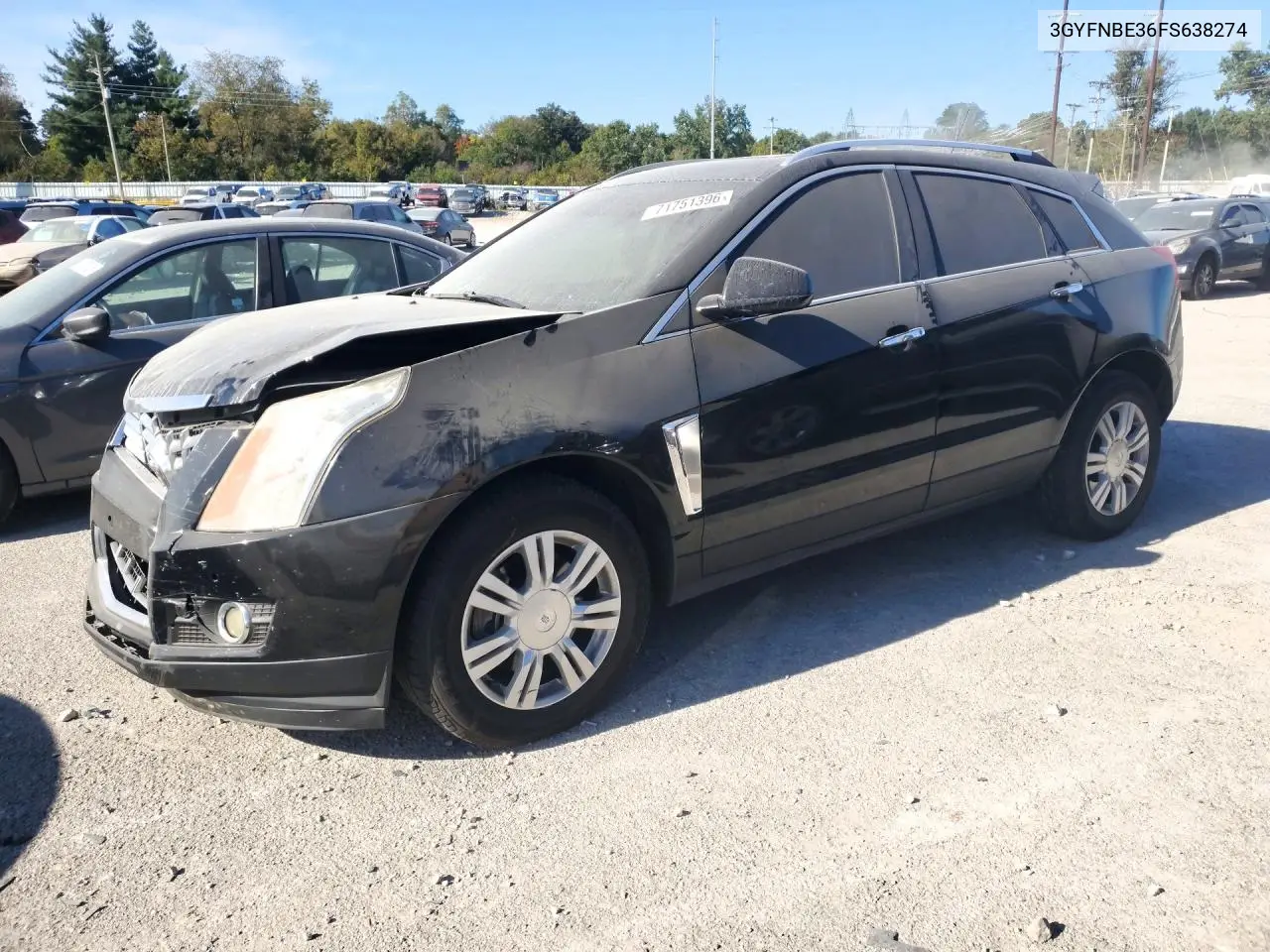 2015 Cadillac Srx Luxury Collection VIN 3GYFNBE36FS638274 фото 1