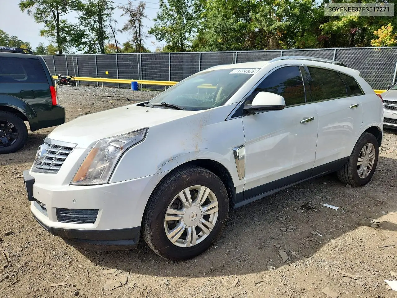 2015 Cadillac Srx Luxury Collection VIN 3GYFNEE37FS517271 фото 1