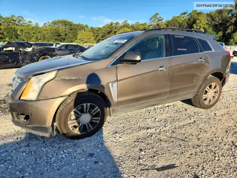 3GYFNAE39FS610236 — 2015 Cadillac SRX, Передняя часть, фото до ремонта