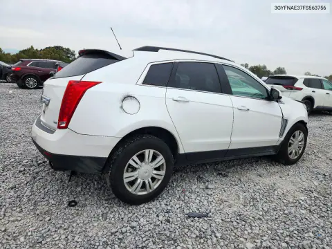 2015 Cadillac Srx VIN 3GYFNAE37FS563756 фото 3