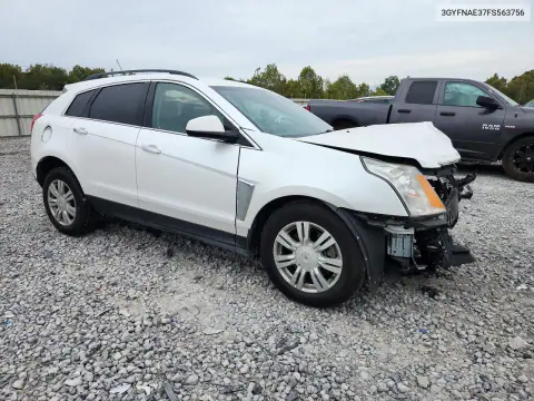 2015 Cadillac Srx VIN 3GYFNAE37FS563756 фото 4