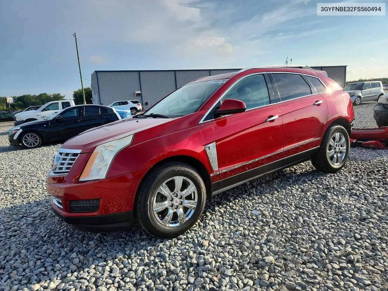2015 Cadillac Srx Luxury Collection VIN 3GYFNBE32FS560494 фото 1