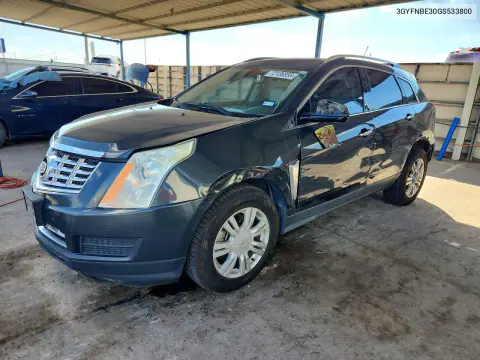 3GYFNBE30GS533800 — 2016 Cadillac SRX, Сторона, фото до ремонта