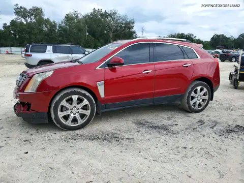 3GYFNCE3XGS548682 — 2016 Cadillac SRX, Передняя часть, фото до ремонта
