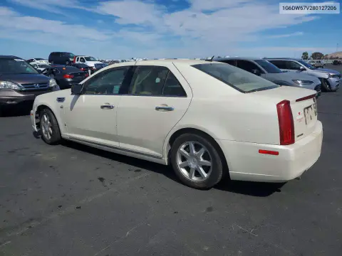 2008 Cadillac Sts VIN 1G6DW67V280127206 фото 2