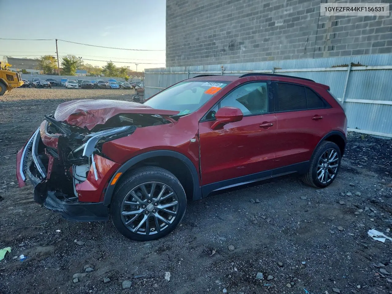 2019 Cadillac Xt4 Sport VIN 1GYFZFR44KF156531 фото 1