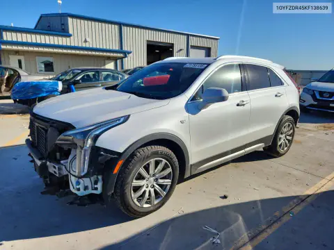1GYFZDR45KF138639 — 2019 Cadillac XT4, Передняя часть, фото до ремонта