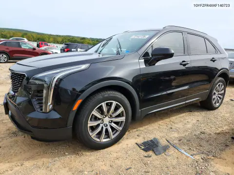 1GYFZFR4XKF140723 — 2019 Cadillac XT4, Передняя часть, фото до ремонта